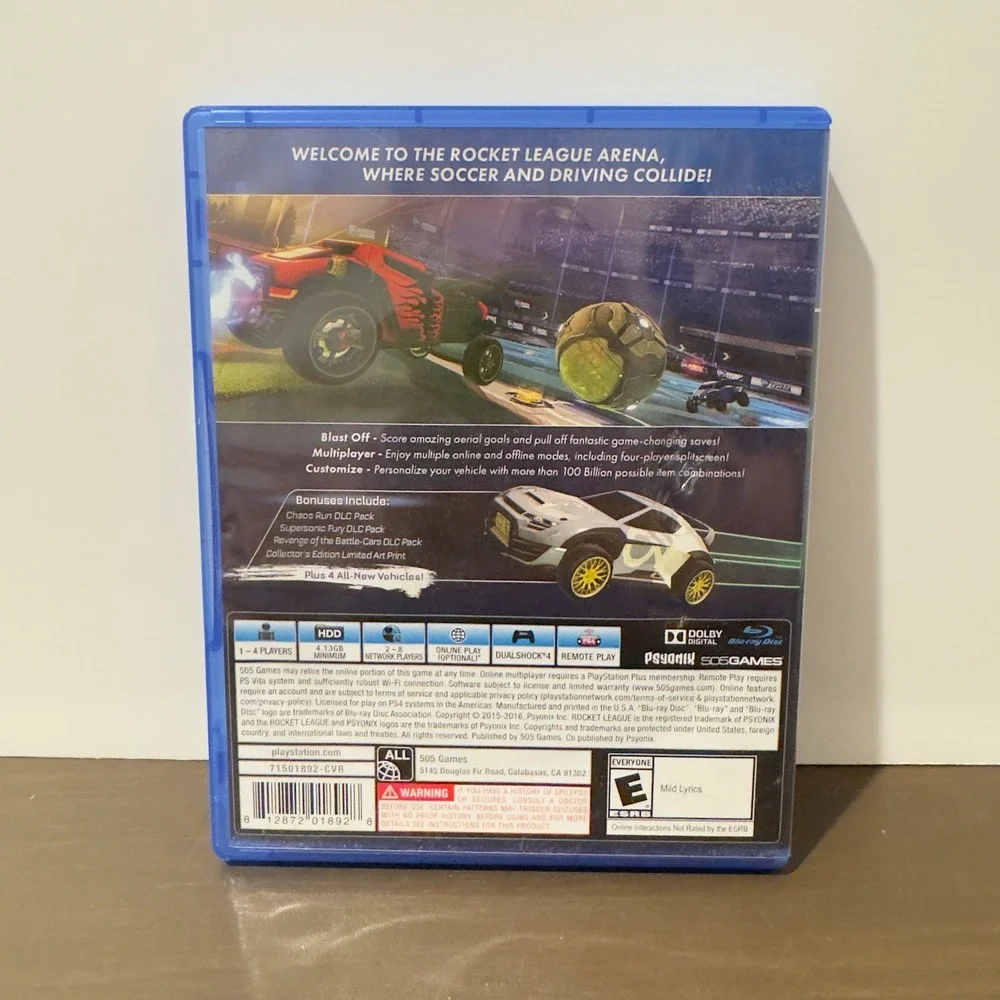 Sony rocket league